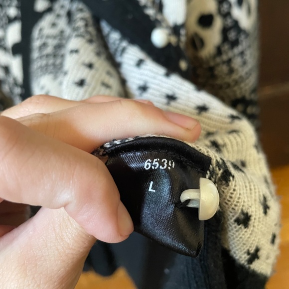 Wool and acrylic skull fair isle sweater - Picture 4 of 5